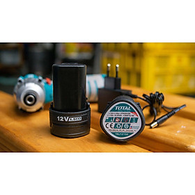 MÁY SIẾT MỞ VÍT DÙNG PIN 12V TOTAL TIRLI1201 - HÀNG CHÍNH HÃNG