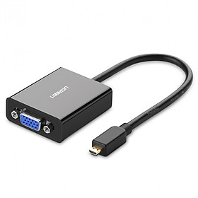 Cáp chuyển đổi Micro HDMI to VGA chính hãng Ugreen 40268