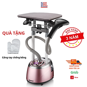 Bàn ủi hơi nước đứng Mitomo GC-559 Công suất 2200W BH 3 năm hàng chính hãng - màu hồng