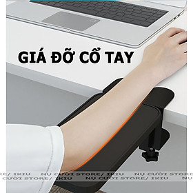 Kê Tay Kẹp Cạnh Bàn; Giá Đỡ Bàn Phím Mở Rộng Bàn Làm Việc; Kệ Nâng Đỡ Cánh Tay Cổ Tay; Kệ Nối Dài Bàn Học; Decor