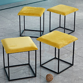 Mua Ghế khối rubik - Ghế xếp thu gọn hình vuông - Ghế đôn thu gọn gồm 5 ghế - Ghế sofa phòng khách khối rubik cao cấp