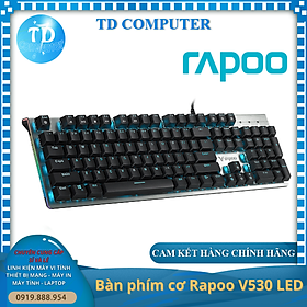 Mua Bàn Phím Cơ Gaming Rapoo V530 USB LED - Hàng chính hãng Nam Thành phân phối