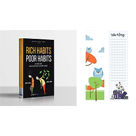 Download sách Rich Habits - Poor Habits Sự khác biệt giữa người giàu và người nghèo ( Tặng kèm bookmark TH )
