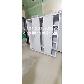 Tủ nhựa đài Loan 4 cánh cửa lùa