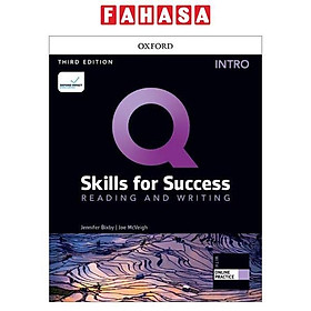Q: Skills For Success: Intro Level: Reading And Writing Student Book With iQ Online Practice - 3rd Edition