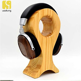 Mua Kệ để tai nghe cá tính - Mộc VOIDIUNG - Gỗ cao su nguyên khối kích thước 15x10x25cm