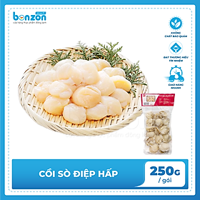 Cồi sò điệp hấp 250g