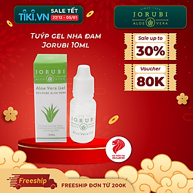 Gel dưỡng ẩm làm dịu da chiết xuất nha đam Jorubi 10ml
