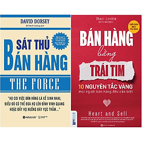 Bộ Sách Đột Phá Tư Duy Bán Hàng Cực Hay Mà Jack Ma Và Các Nhà Bán Hàng Vĩ Đại Khuyên Đọc - Cung Cấp Cho Bạn Những Kỹ Năng Bán Hàng Hoàn Chỉnh Và Chi Tiết Nhất, Cách Thức Nắm Bắt Tâm Lý Khách Hàng Và Xây Dựng Kịch Bản Bán Hàng Để Đột Phá Doanh Số ( Sát Thủ Bán Hàng + Bán Hàng Bằng Trái Tim ) tặng kèm bookmark Sáng Tạo