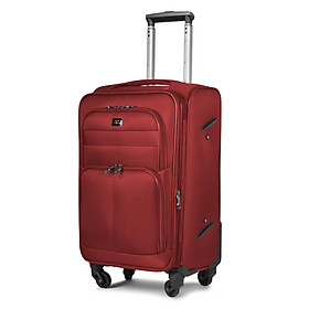 Vali vải size 19 hành lý xách tay Mr Vui 200 khóa TSA bánh xe xoay 360 độ ( kích thước 51 x 35 x 25 cm)