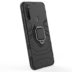 Ốp lưng cho Xiaomi Redmi Note 8 Chân Xoay Nhựa PC - Handtown- Hàng Chính Hãng