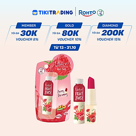 Son dưỡng có màu chiết xuất trái cây Lipice Sheer Color Fruit Juice Berry 4g