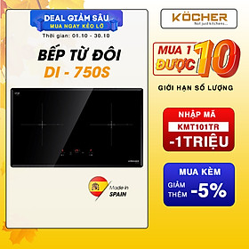 Mua Bếp Điện Từ Đôi Kocher DI-750S - Hàng chính hãng