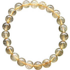 Vòng Thạch Anh Tóc Vàng Trong Myanmar Ngọc Quý Gemstones