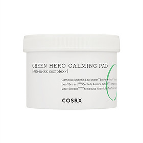 Bông Tẩy Tế Bào Chết Hoá Học Dưỡng Ẩm Và Dịu Da COSRX One Step Green Hero Calming Pad 70 miếng