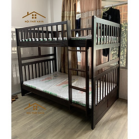 Mua Giường 2 Tầng Xuất Khẩu Unit 1M2 (Nâu)