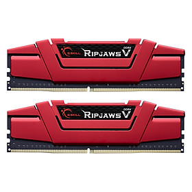 Bộ 2 Thanh RAM PC G.Skill 16GB (8GBx2) Ripjaws Tản Nhiệt DDR4 F4-3000C16D-16GVRB - Hàng Chính Hãng