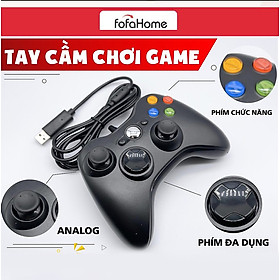 Mua Tay Cầm Chơi Game Cho Máy Tính Cổng USB Không Rung Giao Màu Ngẫu Nhiên - Hàng nhập khẩu