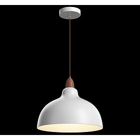 Mua Đèn thả trần phòng khách phòng ngủ bếp chao đèn thả chuôi gỗ phong cách hiện đại bảo hành 24 tháng