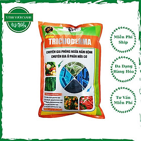Mua Chế phẩm Siêu Trichoderma chuyên gia phòng ngừa nấm bệnh  ủ phân hữu cơ - gói 1kg