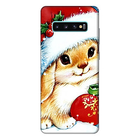 Ốp lưng điện thoại Samsung S10 Plus hình Mèo Xuân