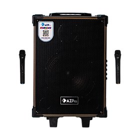 Mua Loa kéo AZPro AZ-8 - Loa kéo di động bass 2 tấc - Tặng kèm 2 micro không dây - Chống hú cực tốt  Công suất lên đến 200W - Đầy đủ kết nối Bluetooth  AUX  USB  SD card - Cổng 6.5 cắm micro ngoài - Âm thanh cực chuẩn - Hàng nhập khẩu