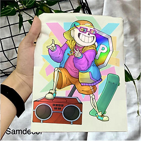 Áo thun in hình game Undertale Sans cho bé trai bé gái có đủ size | SANS STORE