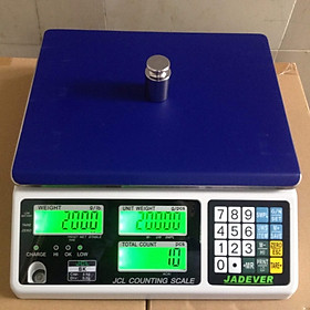 Cân đếm điện tử jcl-jadever - 3kg, đếm số lượng, đếm mẫu