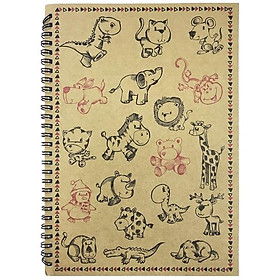 Sổ Lò Xo Kraff Animal