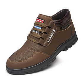 LCRTZKG giày da nam nền tảng giải trí giày đi bộ ngoài trời mùa đông thời trang nam doanh nhân giày Zapatos