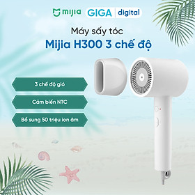 Máy sấy tóc Xiaomi Mijia H300 tạo ion âm nhanh khô, bảo vệ tóc - Thiết kế gấp gọn