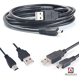 Mua Dây Cáp USB 2.0 To Mini-B 5-Pin - Truyền Dữ Liệu Từ Máy Ảnh Sang Máy Tính Có Chống Nhiễu