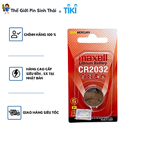 Mua Vỉ 1 Viên Pin Maxell CR2032 / CR2025 / CR2016 Lithium 3V Cao Cấp Made In Japan Siêu Bền