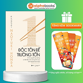 Sách Độc Tôn Để Trường Tồn - Honda Naoyuki