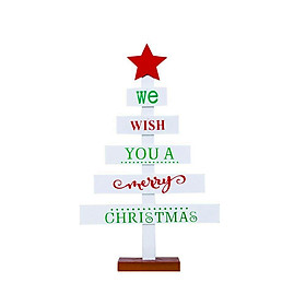 Cây thông Noel bằng gỗ 30cm