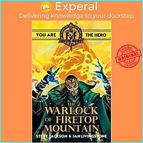 Sách - Fighting Fantasy:The Warlock of Firetop Mountain by Ian Livingstone (UK edition, paperback)