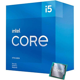 Hình ảnh CPU Intel Core i5-11400F Socket Intel LGA 1200 - Hàng Chính Hãng