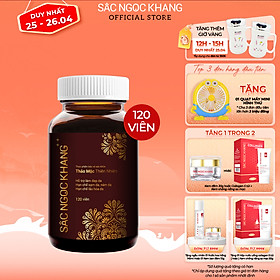 Viên uống Sắc Ngọc Khang ++ (120 viên) dòng cao cấp giúp chống lão hóa, giảm nám sạm và cân bằng nội tiết tố