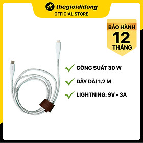 Mua Cáp Type C - Lightning MFI 1.2m Belkin Duratex Plus F8J243 - Hàng chính hãng
