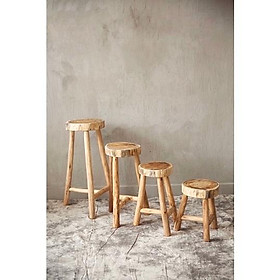 Mua Đôn Gỗ Tự Nhiên Ba Chân
