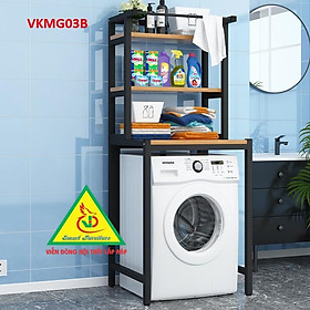 Kệ máy giặt 3 tầng VKMG03B - Nội thất lắp ráp Viendong Adv
