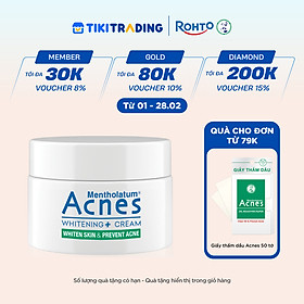 Kem dưỡng trắng da Acnes Whitening+ Cream 50g