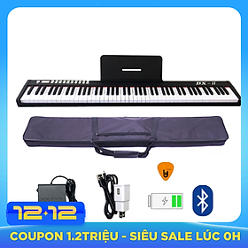 Đàn Piano Điện BX-II Bora 88 Phím nặng Cảm ứng lực BX-02 - Midi Keyboard Controllers BX2 BXII - Kèm Móng Gẩy DreamMaker (Kết nối máy tính và điện thoại, Bluetooth, Pin sạc, Loa lớn)