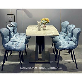 Mua SIGMA FURNITURE - Ghế LIPS nhập khẩu  khung kim loại tĩnh điện  đệm bọc da cao cấp