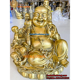Tượng Di Lặc Ngũ Phúc Bằng Đồng Thau Đẹp - Biểu Tượng Phúc Lộc Thọ Khang Ninh
