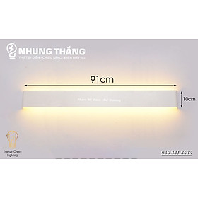 Đèn hắt tường 2 đầu kiểu dáng hiện đại size 91cm TN185 - 32w - Decor trang trí - Tạo điểm nhấn cho không gian nhà bạn - Có Video