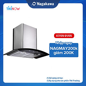 Máy Hút Mùi Kính Cong Premium Nagakawa NAG1855 (70 cm) - Hàng Chính Hãng