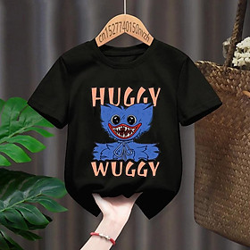Áo Thun Trẻ Em Tay Ngắn In Poppy Playtime Huggy Wuggy Minecraft mẫu mới siêu HOT