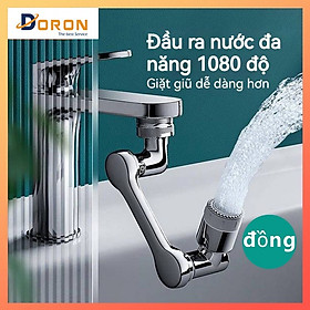 Đầu Chuyển Đổi Vòi Nước Cơ Học Xoay 1080 Độ, Chống Văng Đa Năng Cho Nhà Tắm - Hàng Nhập Khẩu