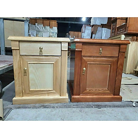 Mua tủ đầu giường gỗ sồi  tab đầu giường gỗ sồi loại 1 ngăn kéo